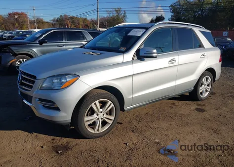 2015 Mercedes-Benz Ml 350 4Matic z USA, uszkodzony, nr VIN 4JGDA5HB1FA507747